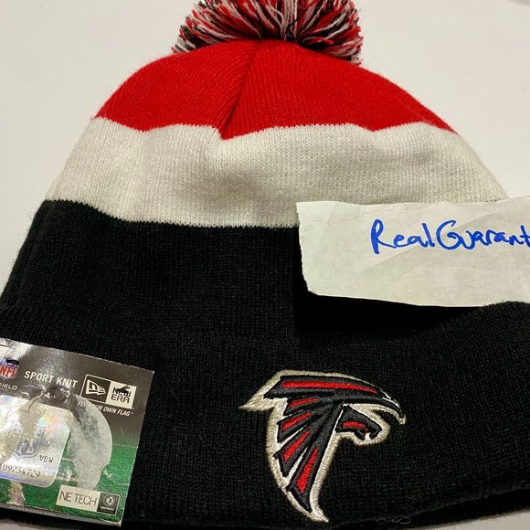 RARE Nwt 100% New Era Atlanta Falcons 2013 Sport Knit Hat NFL Cap Winter Beanie